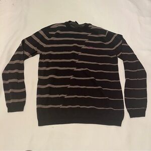 Oakley Men's Black and Gray Crewneck Sweater